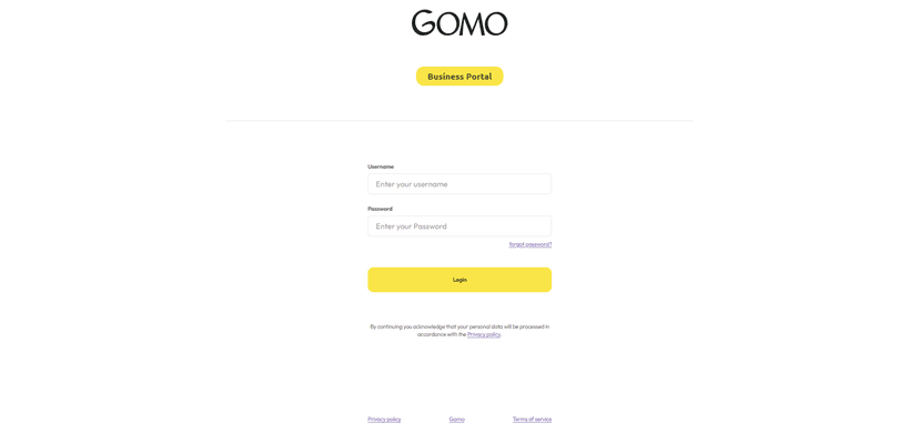 GoMo Dashboard — Screenshot 2